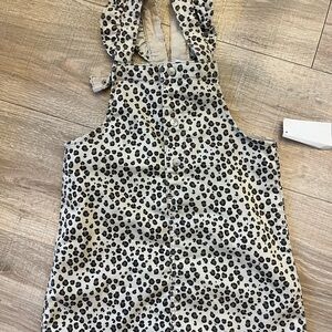 H & M Cheetah Dress NWT youth 4
